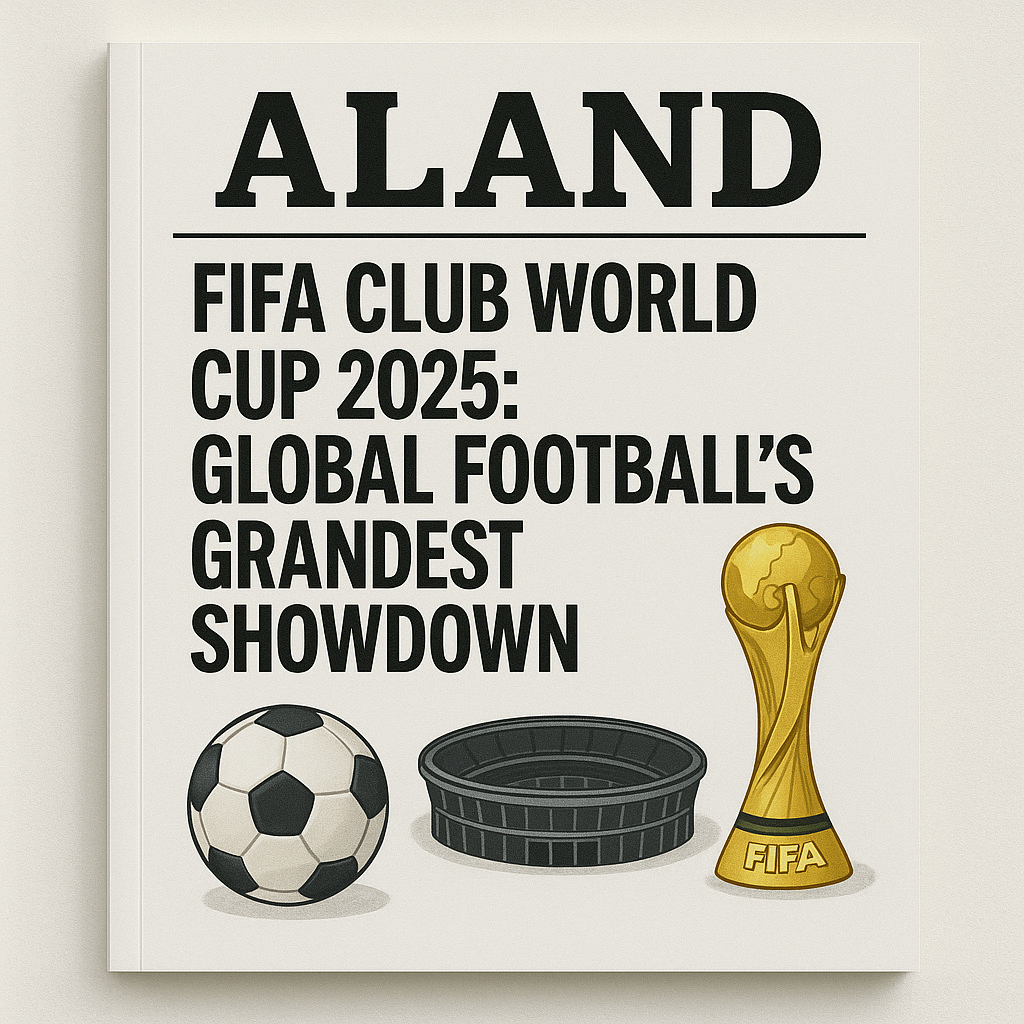 ALAND Magazine Cover - FIFA Club World Cup 2025: Global Football’s Grandest Showdown